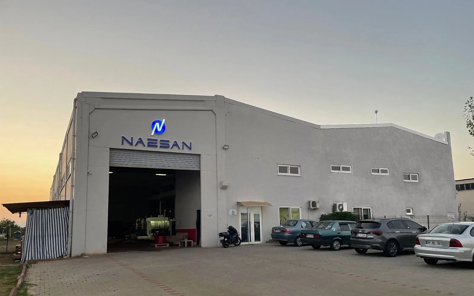 Nazsan Makina üretim hattı