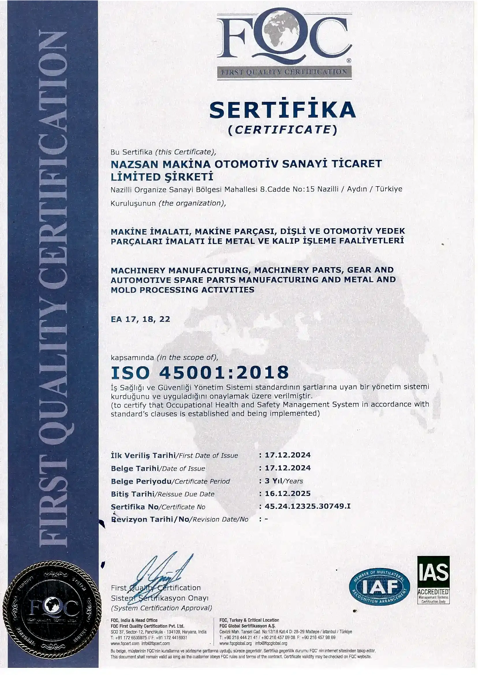 ISO 45001