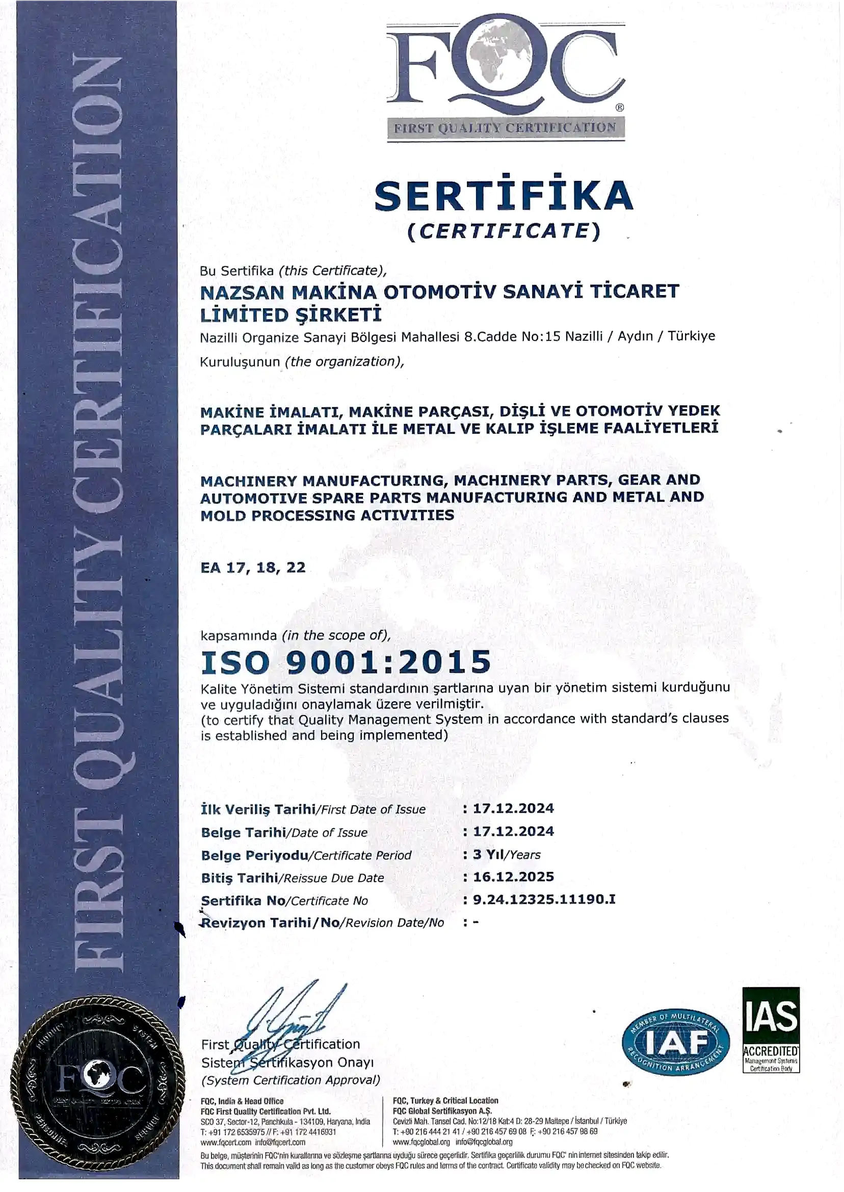 ISO 9001